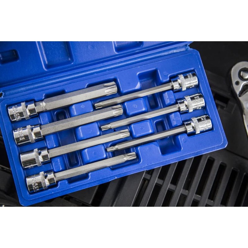 Blue Spot Tools 01514 Extra Long Torx Socket Bit Set