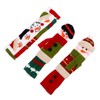 LABRIMP Snowman Themed Handle Covers 3 Pack Snowman Fabric Handle