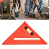 Triangle Ruler，Plastic Composite Speed Square Layout Tool, Triangle Ruler 45