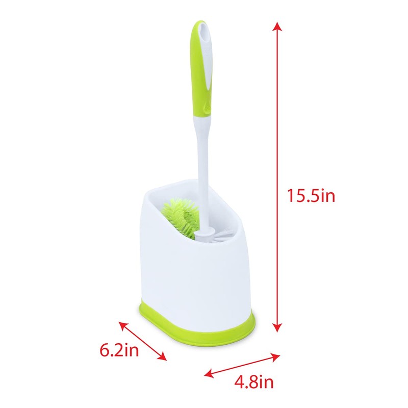 Pine-Sol Toilet Bowl Cleaner Brush with Holder | Heavy Duty