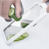 ZKIRON Multi Handheld Mandoline Slicer - Adjustable Stainless Steel Blade,