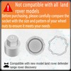 JEUCLEL Type O Wheel Locking Nut Key Compatible with New