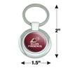 GRAPHICS & MORE Elon University Phoenix Logo Keychain Classy Round