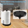 Veumoie Paper Towel Holder Countertop, Paper Towel Stand with Ratchet