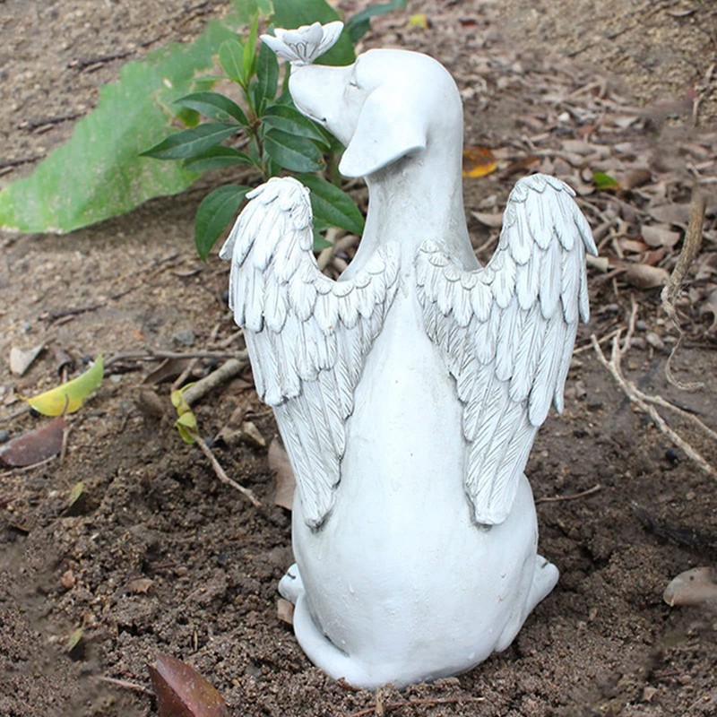 Estatua de ángel de Perro, Estatua de ángel de Perro