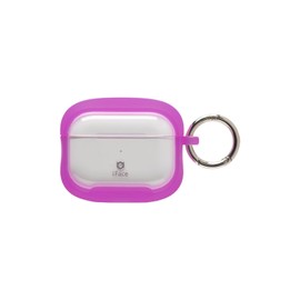 iFace Reflection Neo AirPods Pro 2nd/1st Generation Dedicated Case Polycarbonate Clear Case (Clear Purple) [Shockproof Carabiner Attached iFace AirPods Pro Airpods Pro Earphone Case]
