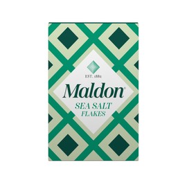Maldon - Sea Salt Flakes, Unique Pyramid Shaped Salt Flakes, Perfect for a Wide Range of Dishes, Hand-Harvested for Four Generations, 250g Box