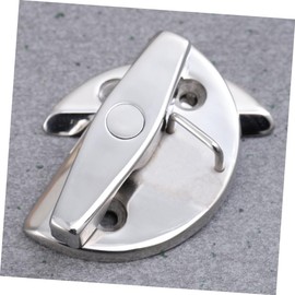 BESPORTBLE Box Boat Door Clasp Sailboat Hatch Lock Boat Hatch Lock Silver Buckle Marine Hardware Boat Box Buckle Yacht Box Buckle