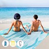 Terra Sage X 79" X 83" Beach Blanket Waterproof sandproof