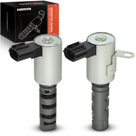 A-Premium - Solenoide de válvula variable de motor izquierdo y derecho (VVT) compatible con Toyota Camry Highlander Sienna Avalon Solara RX300 RX400h 3.0L 3.3L, reemplazo# 917-211 917-214 15330-0A010
