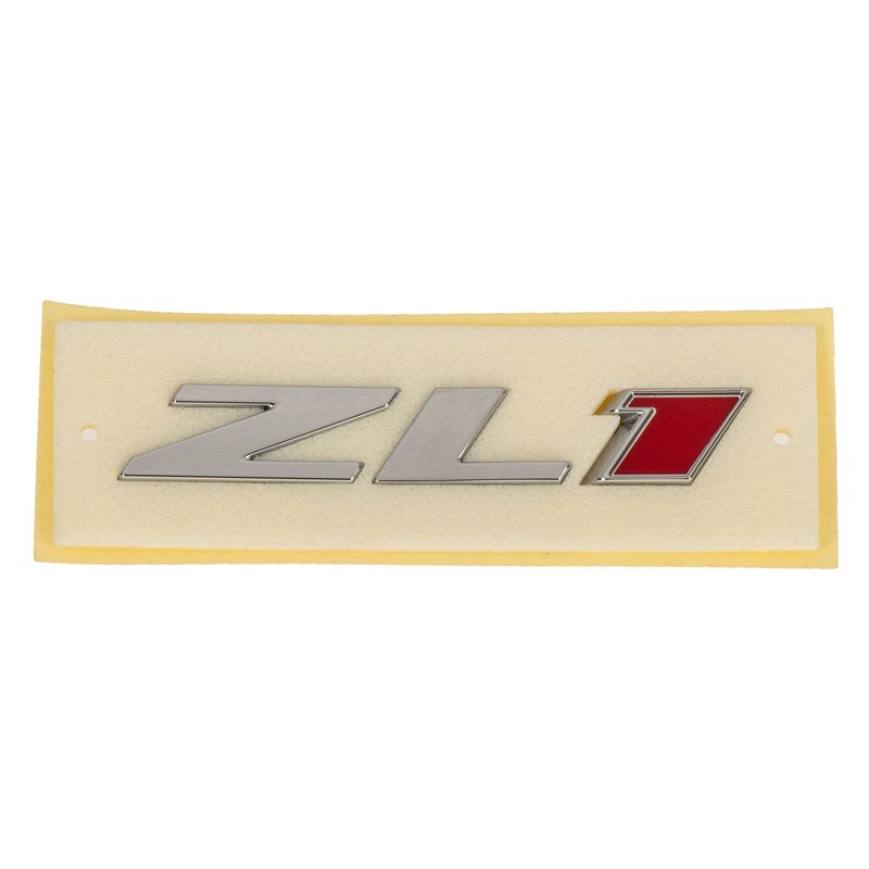 OEM NEW Front Grille ZL1 Emblem Badge Chrome & Red