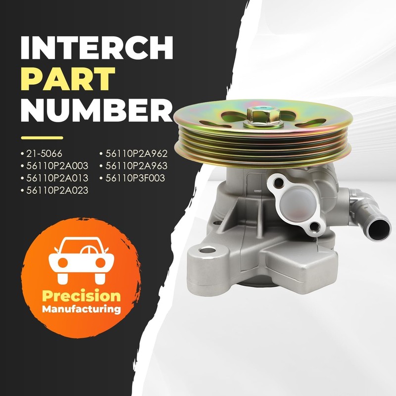 Power Steering Pump Compatible with Civic 1996-2000 CR-V 1997-2001
