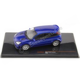 MODELLINO IN SCALA COMPATIBILE CON FORD FOCUS RS 1999 MET.BLUE 1:43 IXO MODEL CLC467
