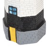 Solar Lighthouse 360 Degree Rotating Lighthouse Decoration Fadeless Resin LED