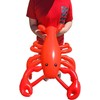Large 20" RED Blow-up Inflatable Lobster Pool Toy Luau Nautical