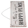 Decorative Wooden Sign Novel Waterproof Table Sign Hanging Decoration with
