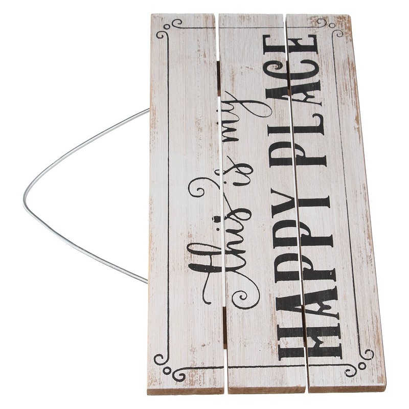 Decorative Wooden Sign Novel Waterproof Table Sign Hanging Decoration with