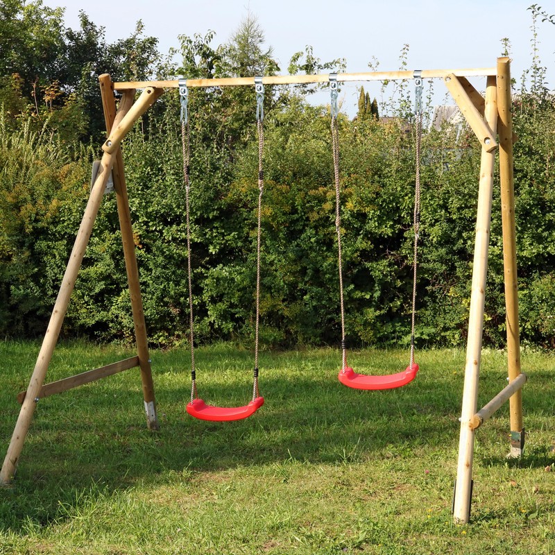 Relaxdays Swing Hooks with Carabiners, Set of 2 Cuff Hooks,