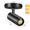 VANoopee 3-Color Zoomable Ceiling Spot Lights Indoor Flush Mount Adjustable