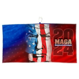 FREEHEART Trump 2024 Golf Combo | Trump 16oz Tumbler | Trump Putting Disc | Trump Bag Towel for Golf | Trump Driver Headcovers | Trump | Trump Gifts | Trump Golf Belt