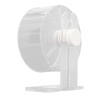 Silent Hamster Wheel with Stand Prevent Slip Clear Acrylic Hamster
