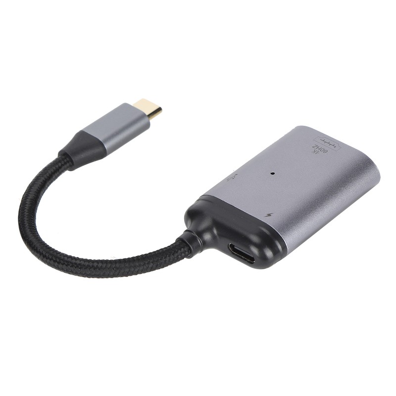 TypeC to HD Multimedia Interface PD/Data Male Short Cable 3