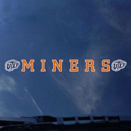 UTEP Miners Automotive Transfer Decal Strip