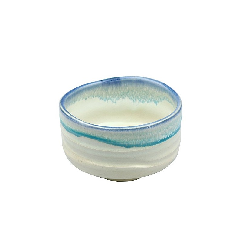 Yamaki Ikai F1545 Matcha Bowl, Kaneta Shiruhan Kusu Ayu (Diameter