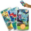 SRV Hub 3 Piece Dinosaur Mini Water Arcade Games, Handheld Water Games, Fun Press Button Water Games, Manual Water Game for Birthday Gifts, Size-9.5cm