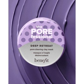 Benefit Cosmetics The POREfessional Deep Retreat Pore-Clearing Kaolin Clay Mask 2.5 oz / 75 mL + The Porefessional All in One Mask Wand UNBOXED SET