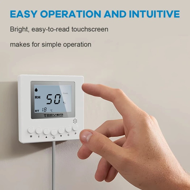 Alorair Remote Controller for Digital Humidity, Temperature, Adapt The Humidity