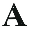 Village Wrought Iron Wrought Iron Letter A Small 6.25" (Made