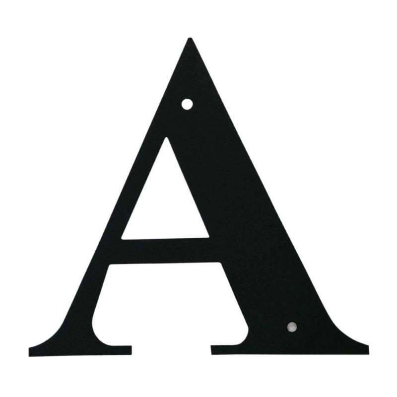 Village Wrought Iron Wrought Iron Letter A Small 6.25" (Made