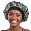 Alnorm Silk Satin Night Cap Soft Bonnet Sleep Hats for