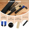 VANPHY Drum Stick Bag Set Include 5 Pair Drum Sticks