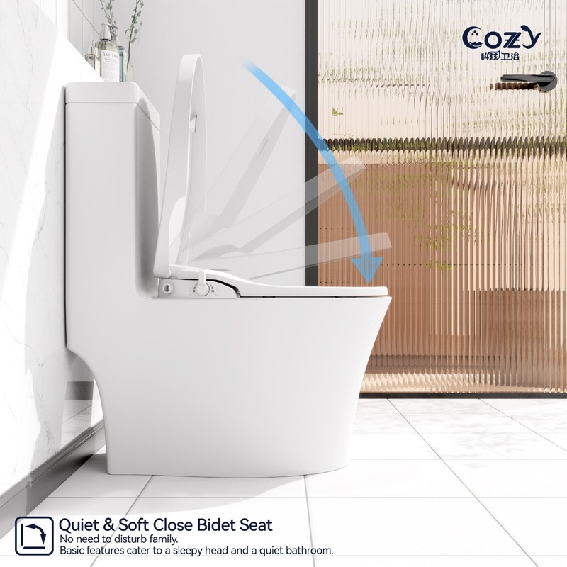 COZY Smart Bidet, Built-In Occupancy Sensor SBWHO1