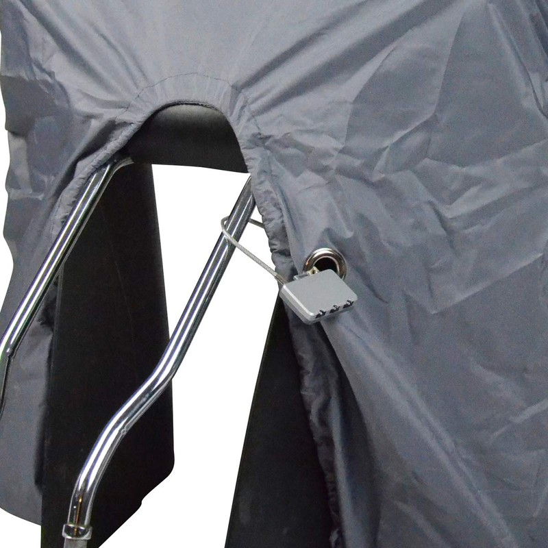 TROCKOLINO sicuro Rain Cover for Child Bicycle Seats with Lock