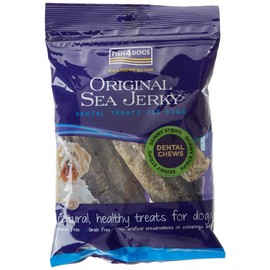 Fish 4 Dogs Sea Jerky Skinny Strips, 100 g, Pack of 3