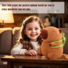 EWRGIJ Capybara Plush, 25CM/9.84 INCH Cute Plush Cartoon Rodent Toy