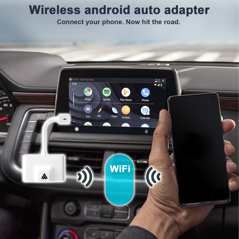 Wireless Auto Car Adapter For Android Type C Plug and
