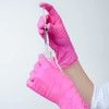 MERCATOR MEDICAL Guantes desechables nitrylex® magenta, size: XL, pack of