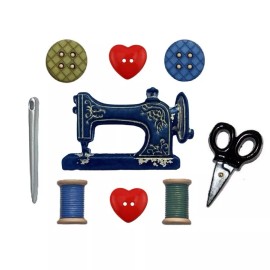 Shelly's Buttons and More Stitch In Time Sewing Buttons- Hobbies & Crafts - Quilting - Craft Sew Scrap