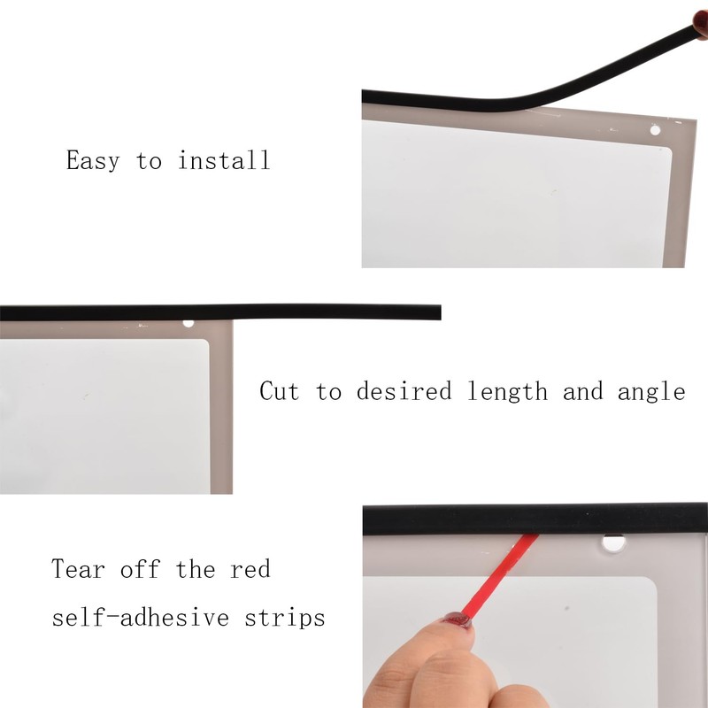 Silicone Edge Trim Self-Adhesive U Channel Silicone Edge Trim Edge