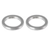 F FIERCE CYCLE 2pcs 30-40mm Motorcycle Exhaust Muffler Gasket for