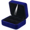 DELALO® Ring Box with LED Light, Velvet Ring Box with
