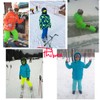 PHIBEE Boys' Waterproof Breathable Polyester Snowboard Ski Pants Yellow 8