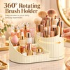360° Rotating Makeup Organizer for Vanity – Multi-Compartment Cosmetic Storage