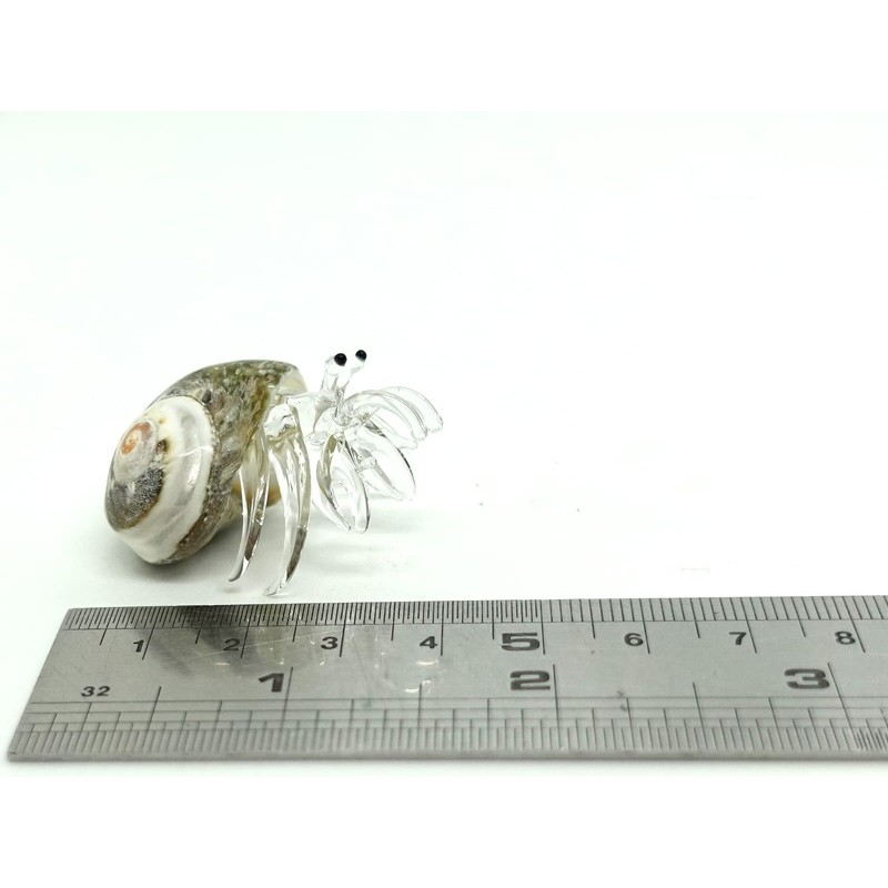 Sansukjai Sea Shell Seashell Hermit Crab Conch Tiny Miniature Figurines