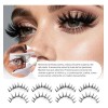 Kit De Pestaras Magneticas Reutilizables Con Aplicador 2pars