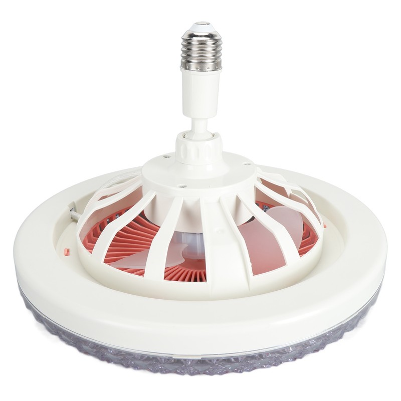 Enclosed Ceiling Fan with Light and Remote Adjustable Timing Mini
